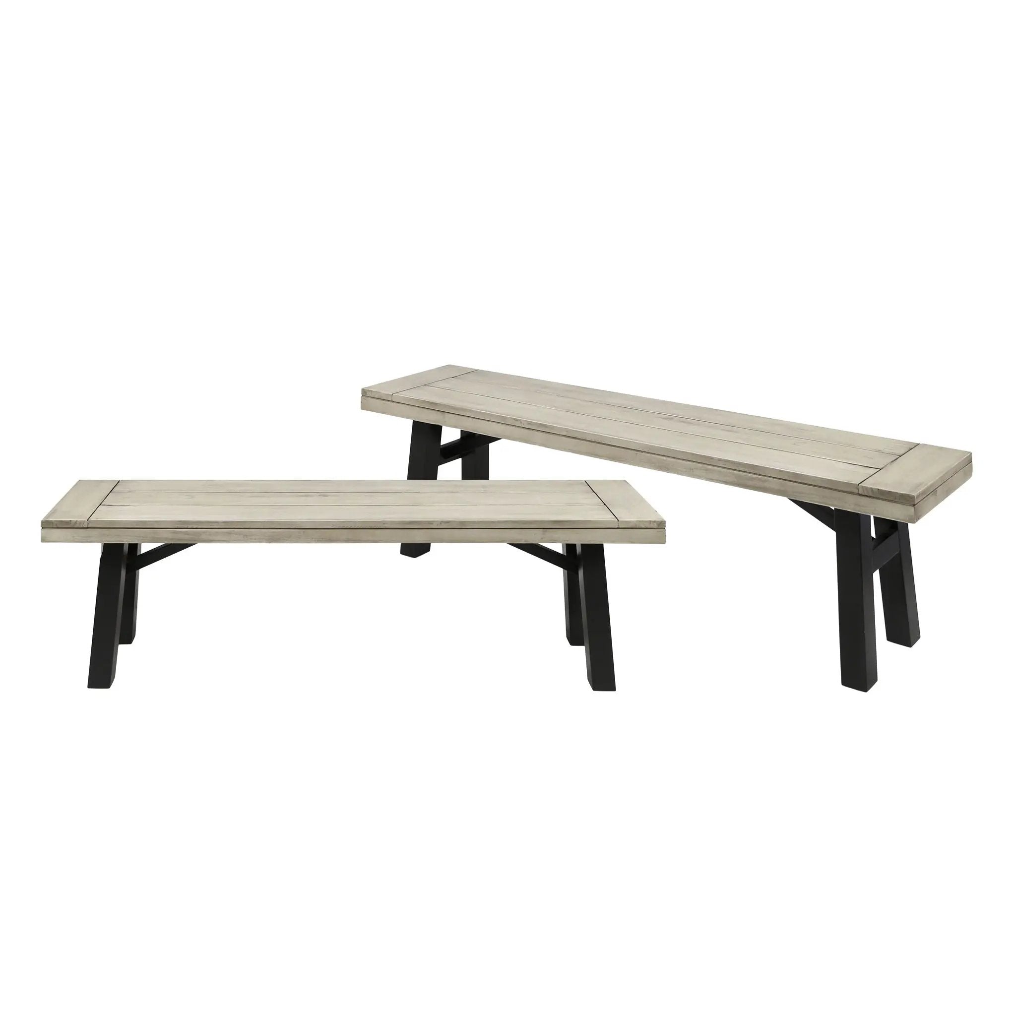Bettina - Bench - Gray by HouseOfZazla