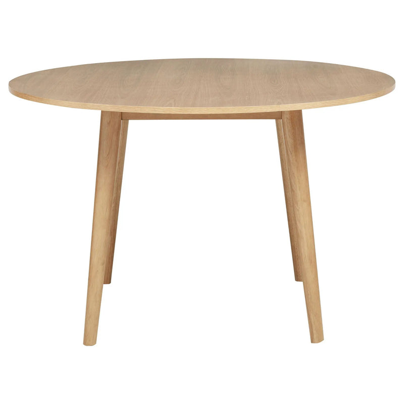 Andrews 5-piece Round Wood Dining Room Table Set Light Ash by Unique Piece Furniture