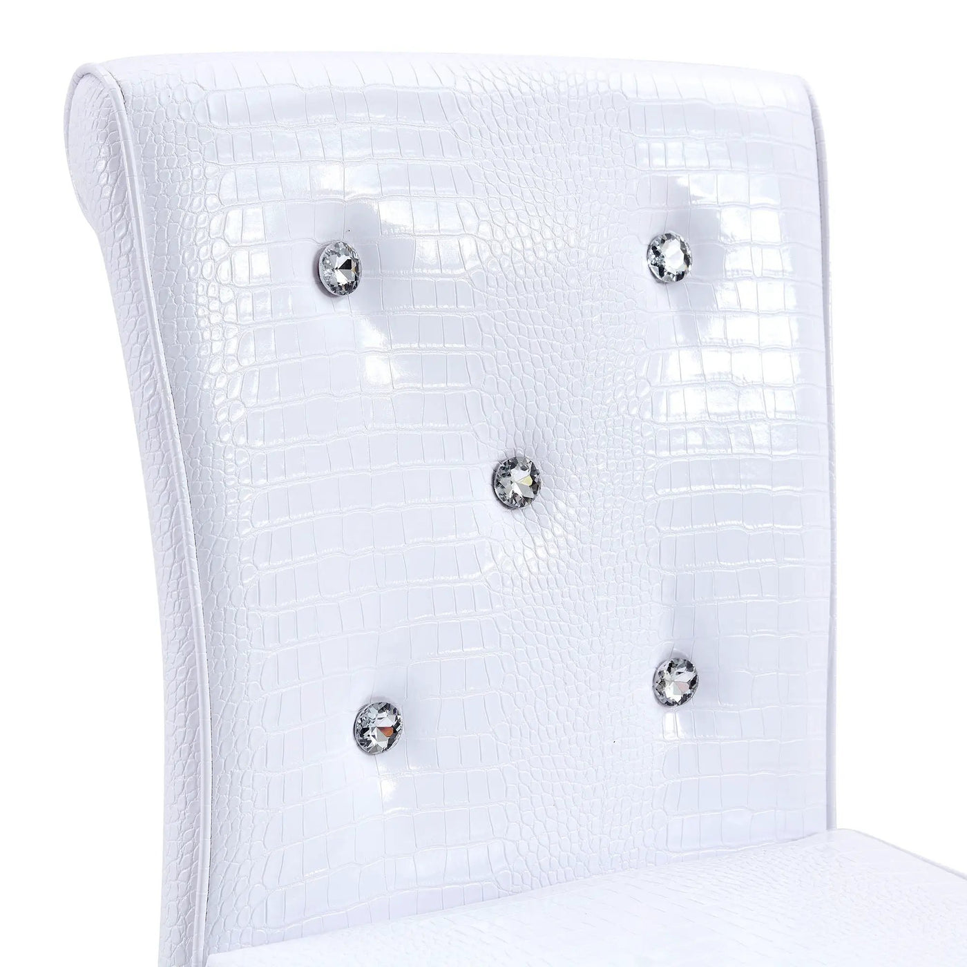 Bar Chairs With Crystal Clasp Design (Set of 2) by HouseOfZazla