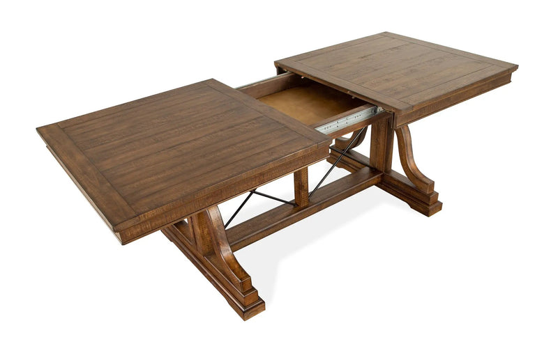 Bay Creek - Trestle Dining Table - Toasted Nutmeg by Unique Piece Furniture