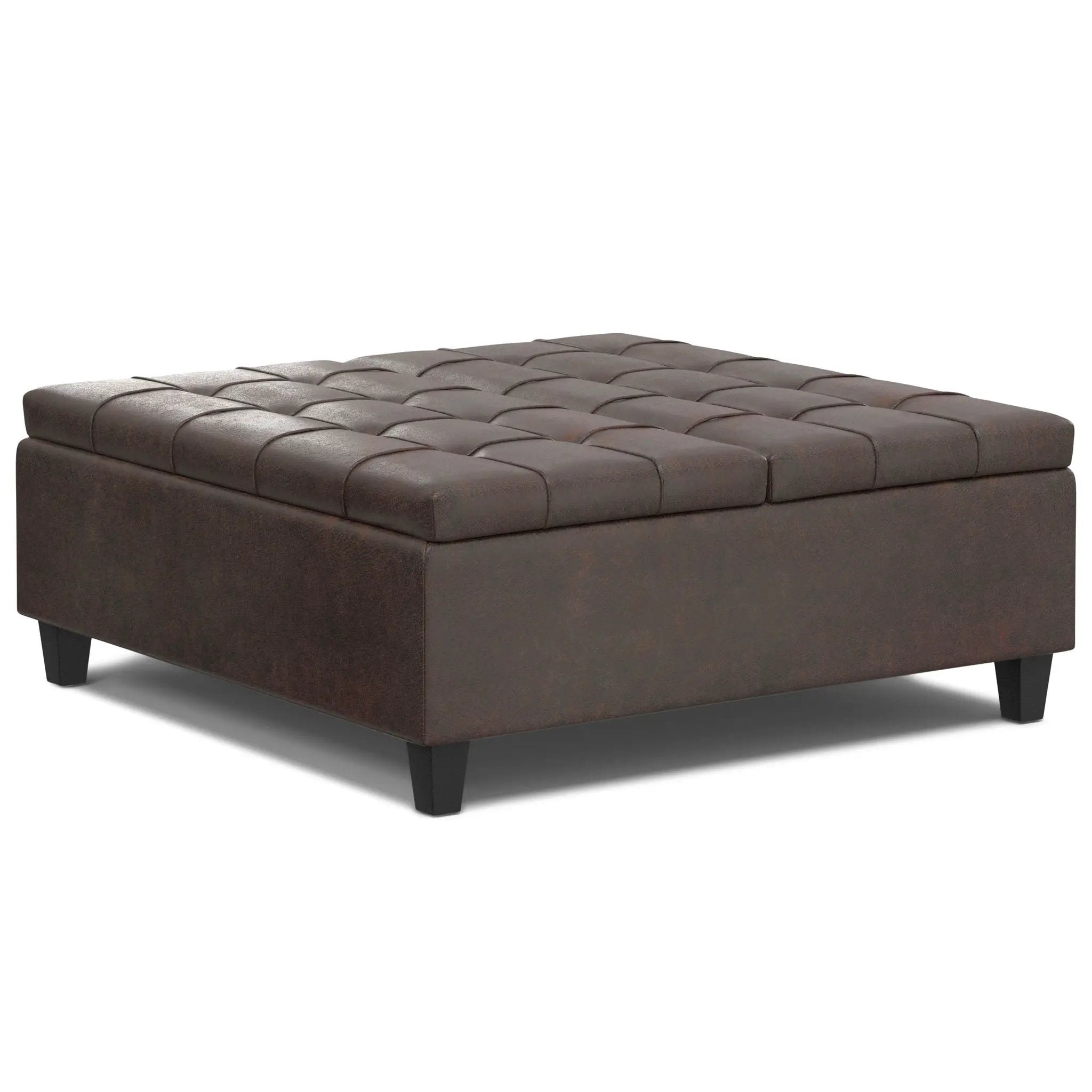 Harrison - Large Coffee Table Storage Ottoman by Unique Piece Furniture