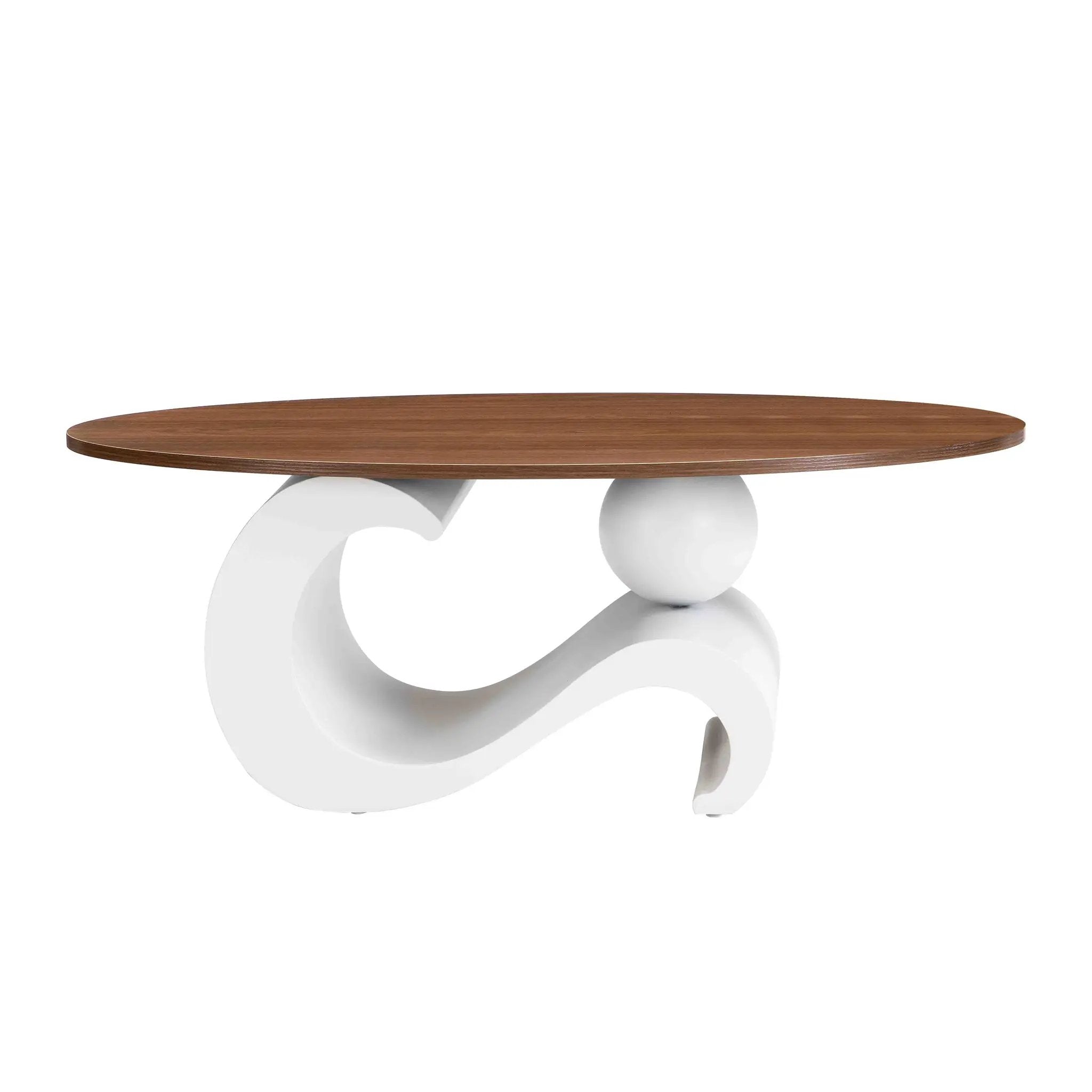 White Nesting Coffee Table Set of 2 by HouseOfZazla