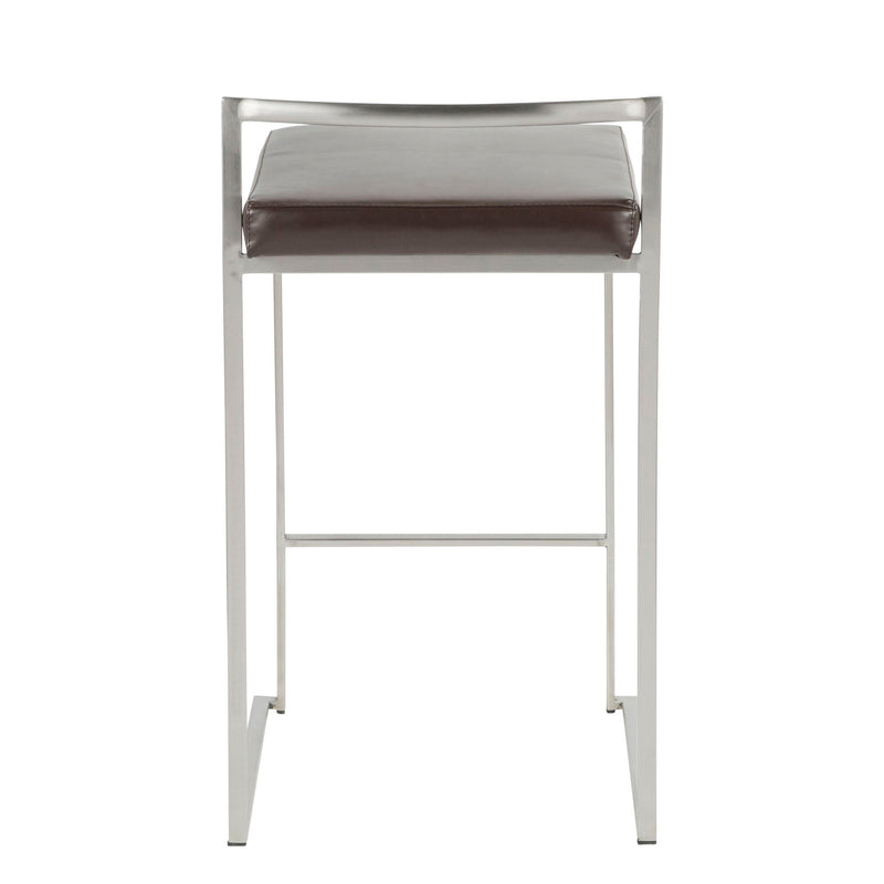 Fuji - Elegant Design Contemporary Stackable Counter Stool by HouseOfZazla