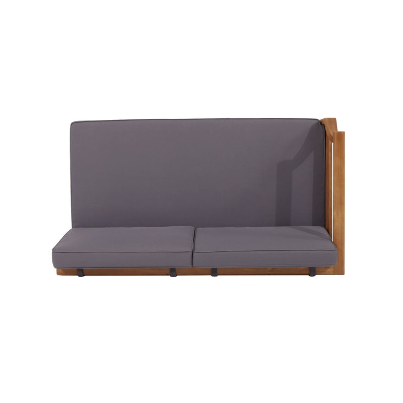Aston 4 Piece Sofa Set - Dark Gray by HouseOfZazla
