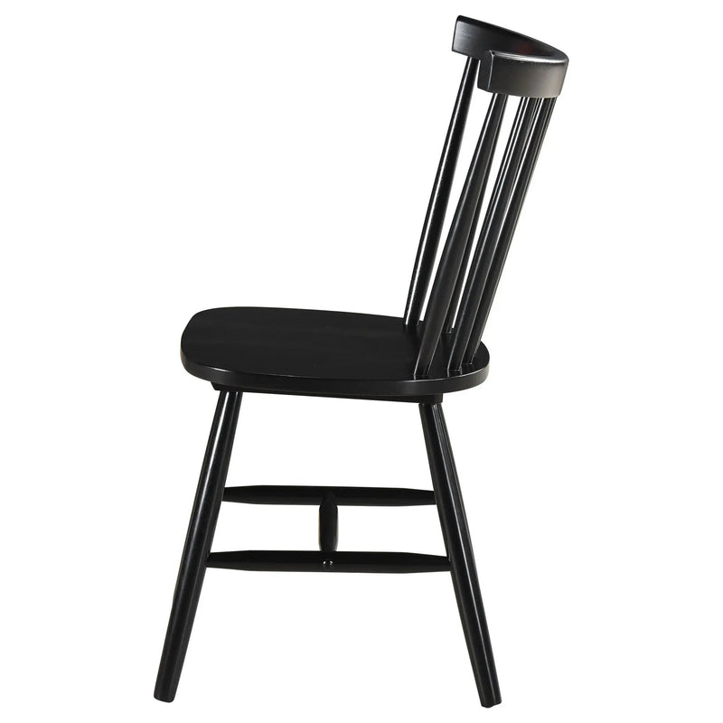 Hayward - Dining Side (Set of 2) - Black by HouseOfZazla