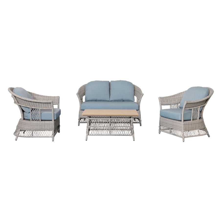 Shell 4-Piece Wicker Sofa Set by Outdoor-USA®