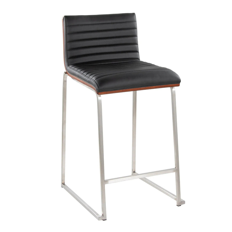 Mason Mara - Contemporary Fixed Height Counter Stool (Set of 2) by Unique Piece Furniture