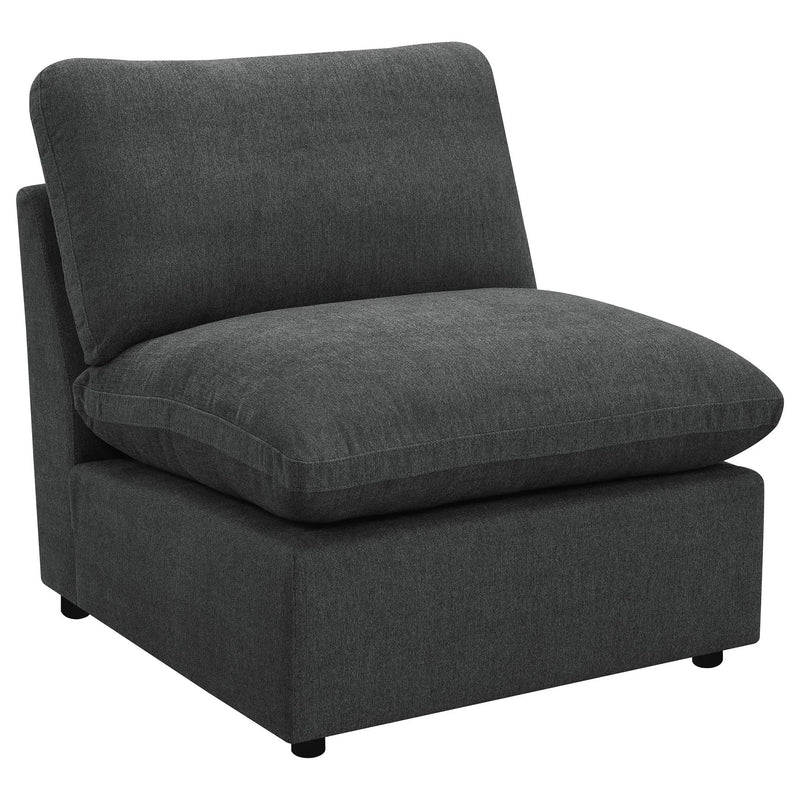 Collins Modular Power Sofa Dark Grey by Unique Piece Furniture