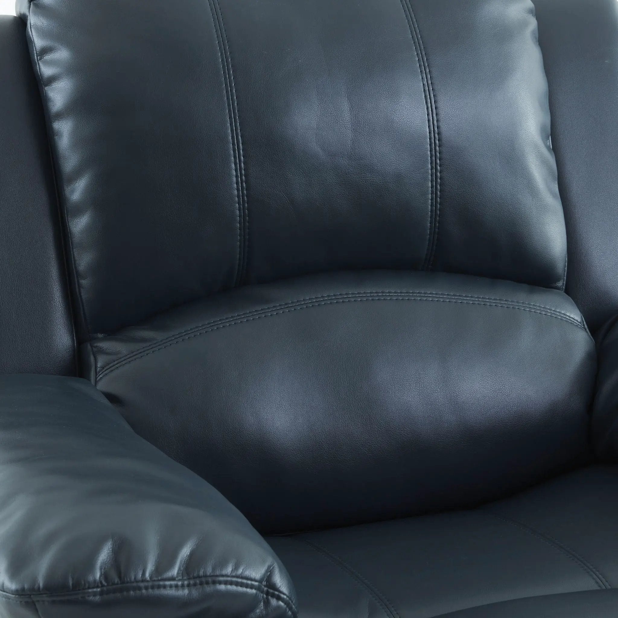 Charlotte - Gel Glider Recliner - Blue by HouseOfZazla