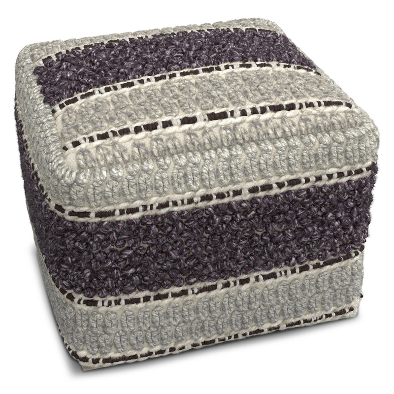 Grady - Handcrafted Square Pouf by HouseOfZazla