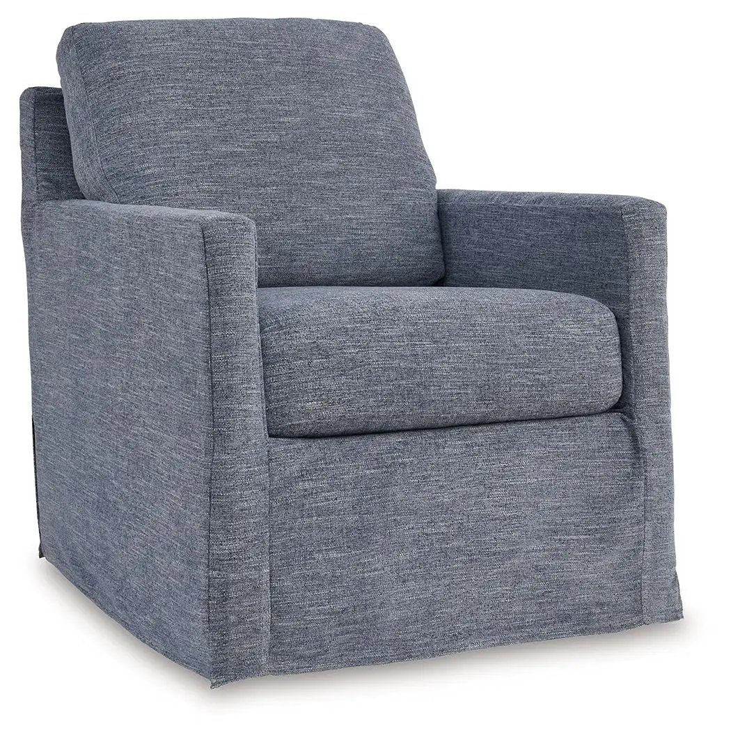 Nenana Next-Gen Nuvella - Swivel Glider Accent Chair by Unique Piece Furniture