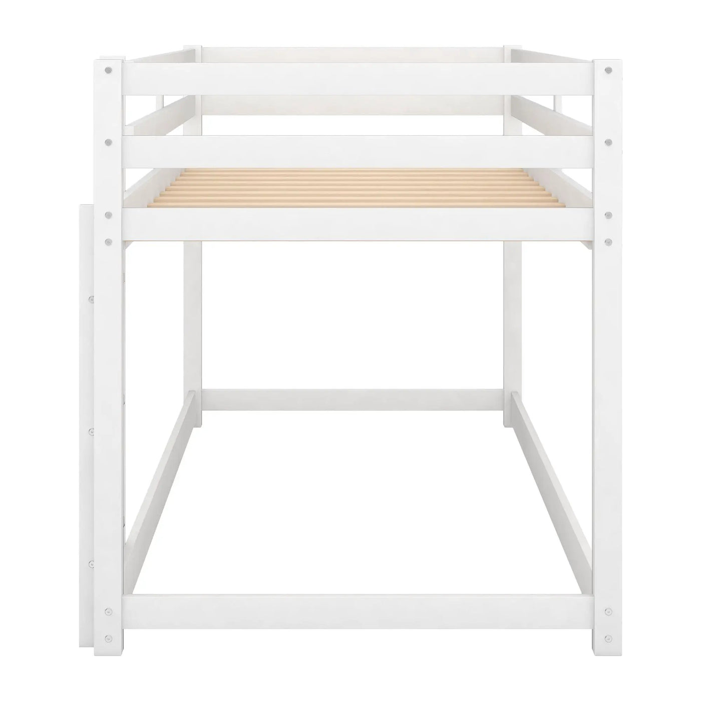 Floor Bunk Bed With Ladder by HouseOfZazla