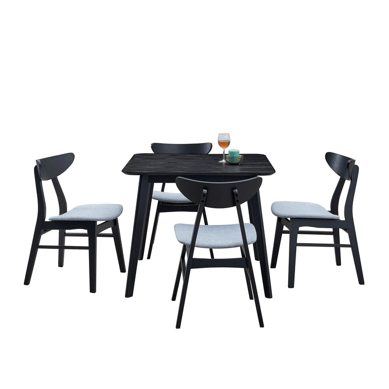 Wooden Dining Chairs Set of 2 by HouseOfZazla