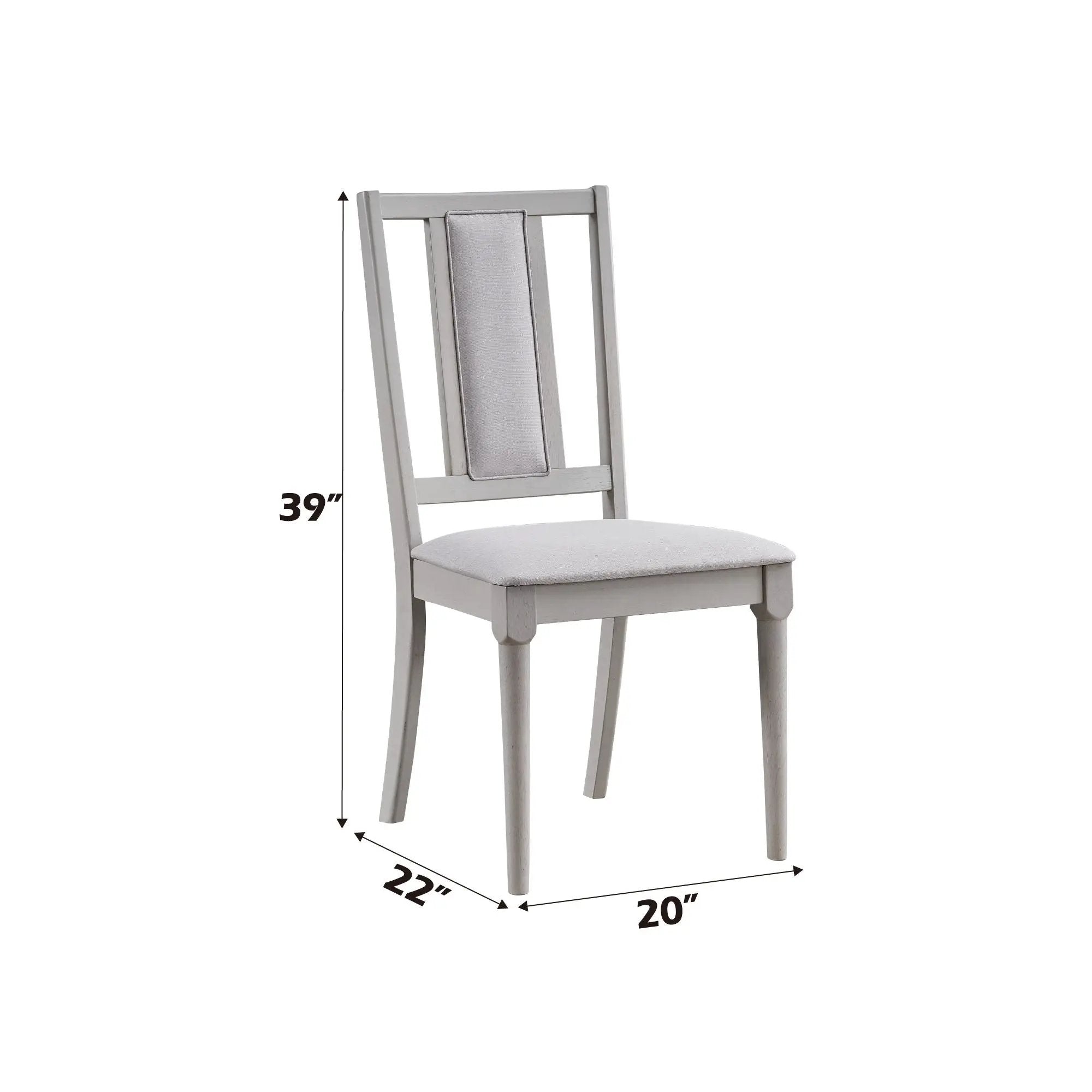 Marta - Side Chair (Set of 2) - Beige / Natural by Unique Piece Furniture
