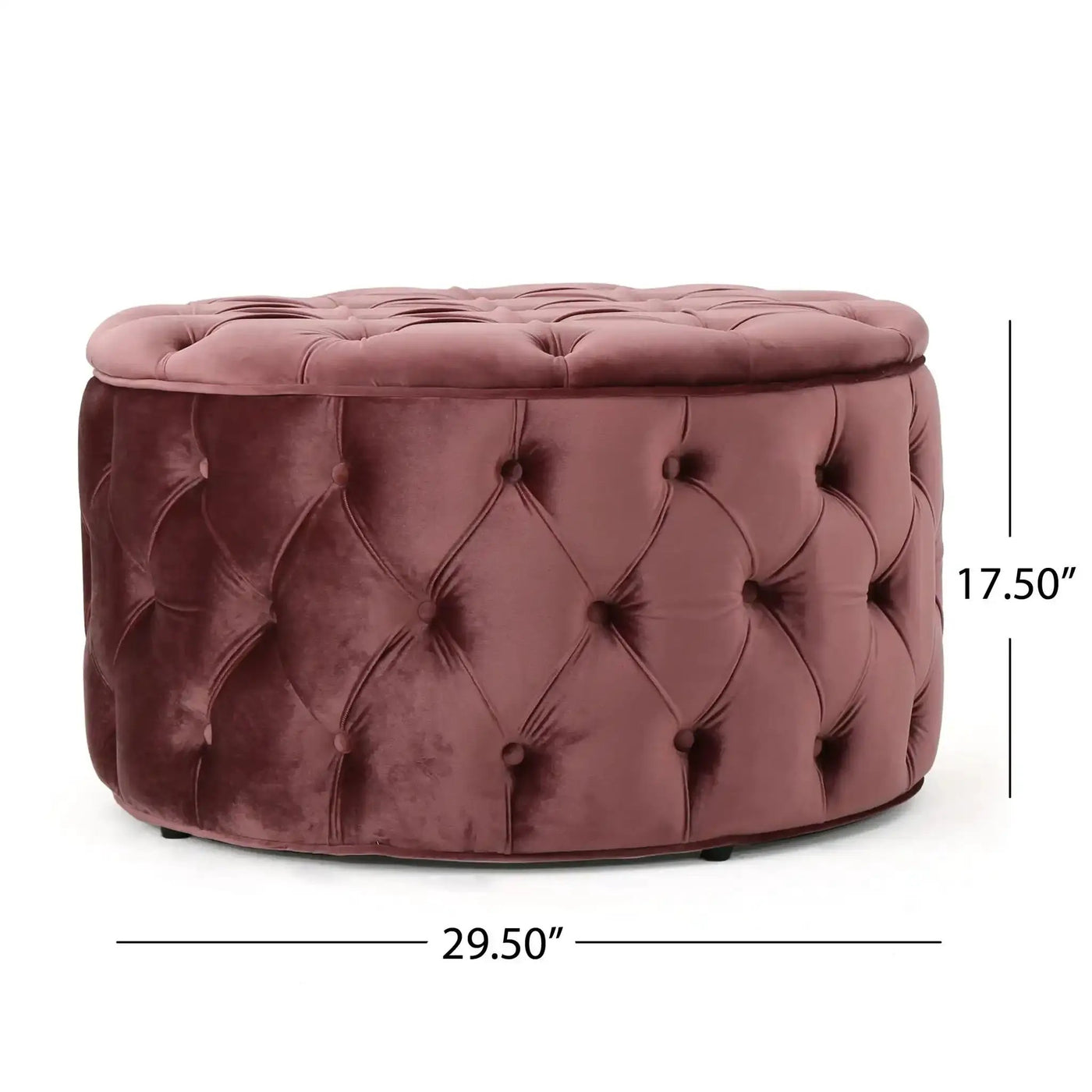 Modern Glam Ottoman Velvet by HouseOfZazla
