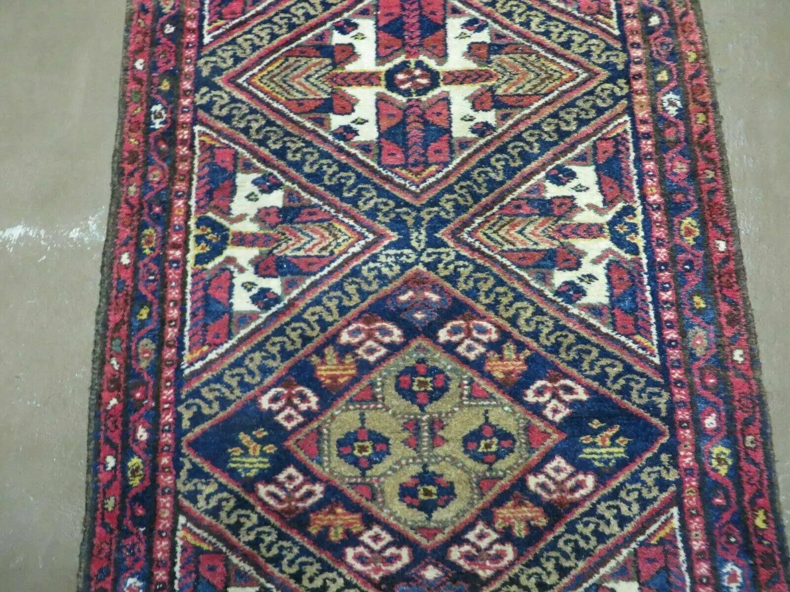 2' 6" X 9' Antique Handmade Turkish Anatolian Wool Runner Rug Nice by Jewel Rugs