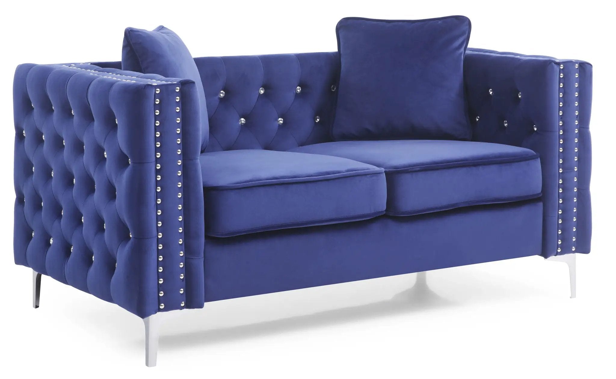 Elegant Track Arm Loveseat by Unique Piece Furniture