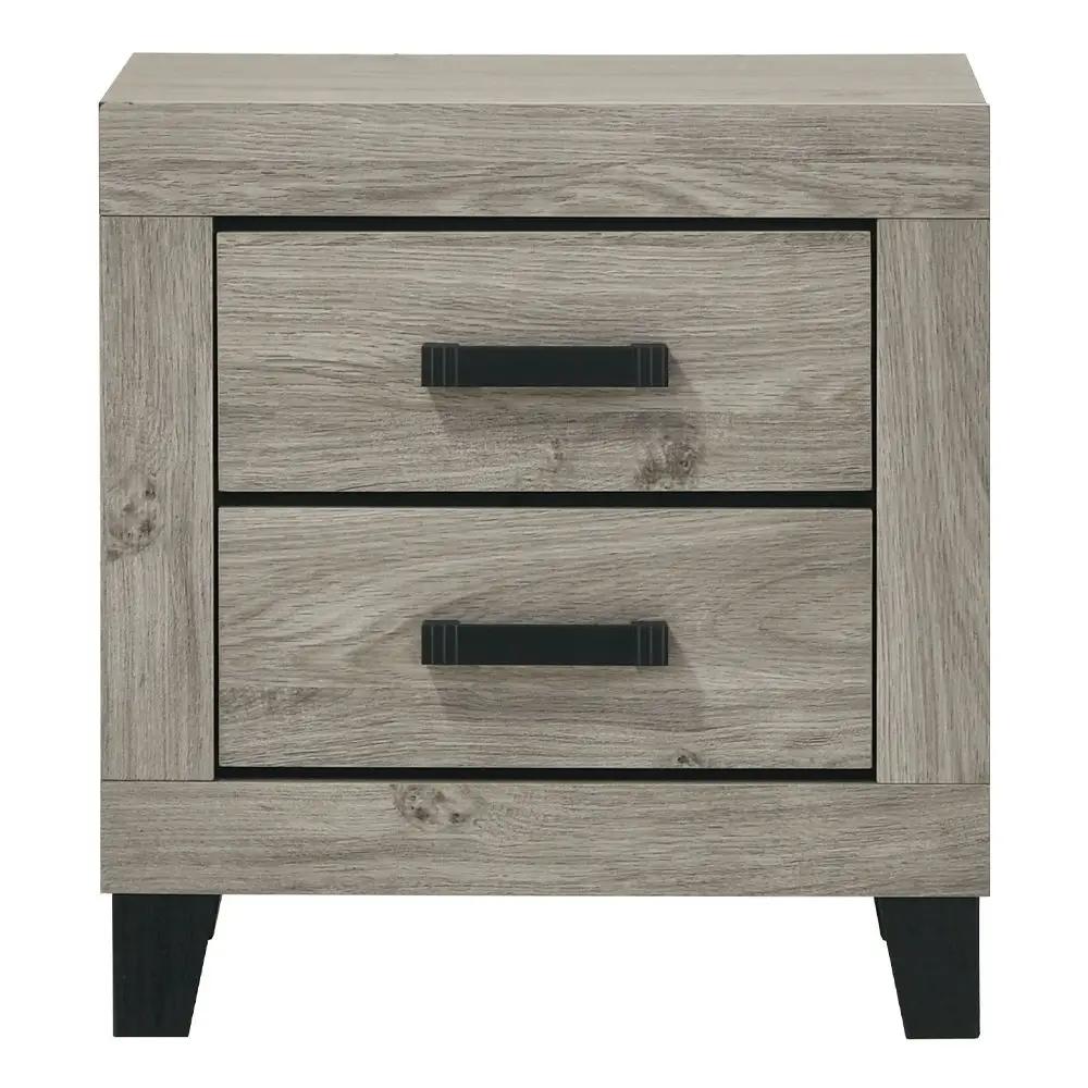 Mari - Nightstand - Light Gray Finish by Unique Piece Furniture