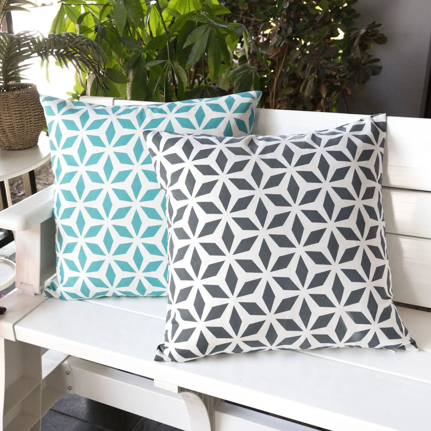 Crystal Burst - Outdoor & Indoor Pillow by Unique Piece Furniture