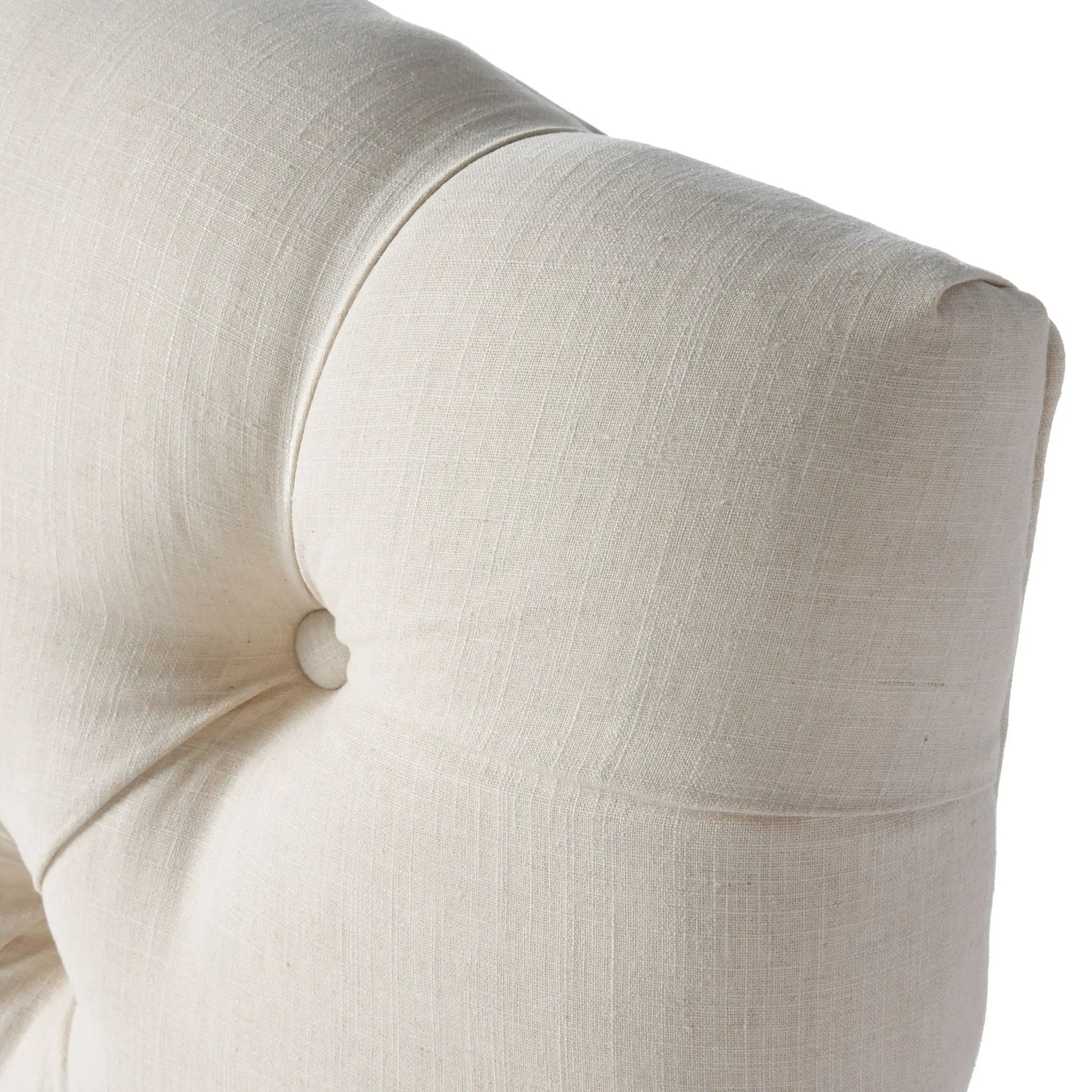 Harding Tufted Dining Chair Set of 2 - Natural by HouseOfZazla