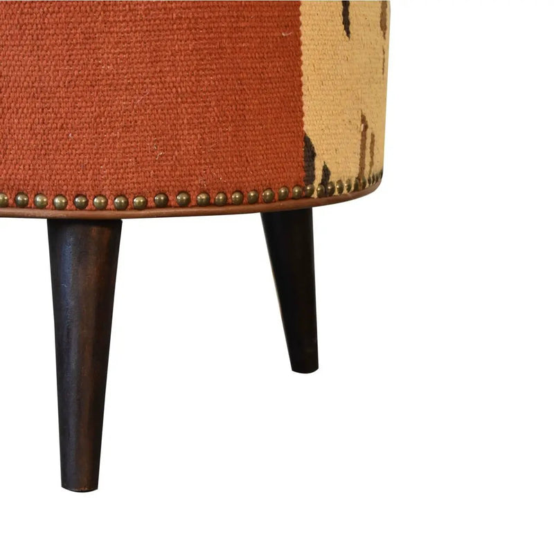 Footstool - Brown by HouseOfZazla