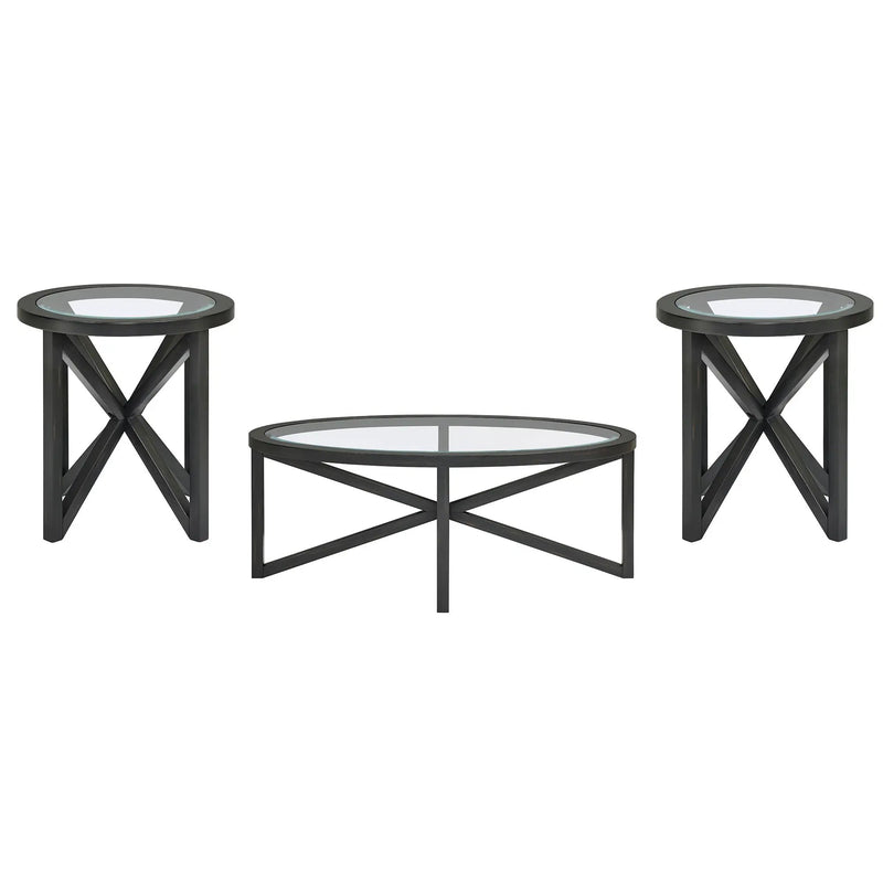 Modern Simple Glass Coffee Table by HouseOfZazla