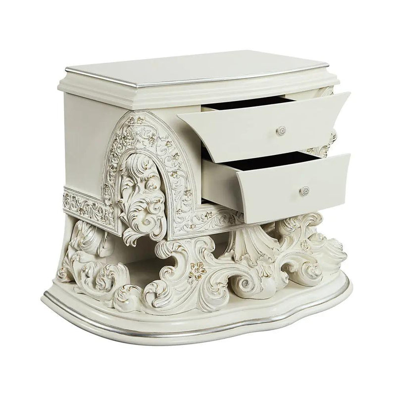Adara - Nightstand - Antique White by Unique Piece Furniture