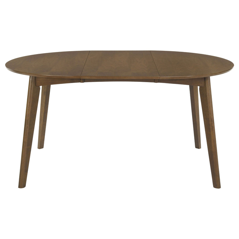 Linnea - 5 Piece Dining Set With Chairs - Dark Walnut