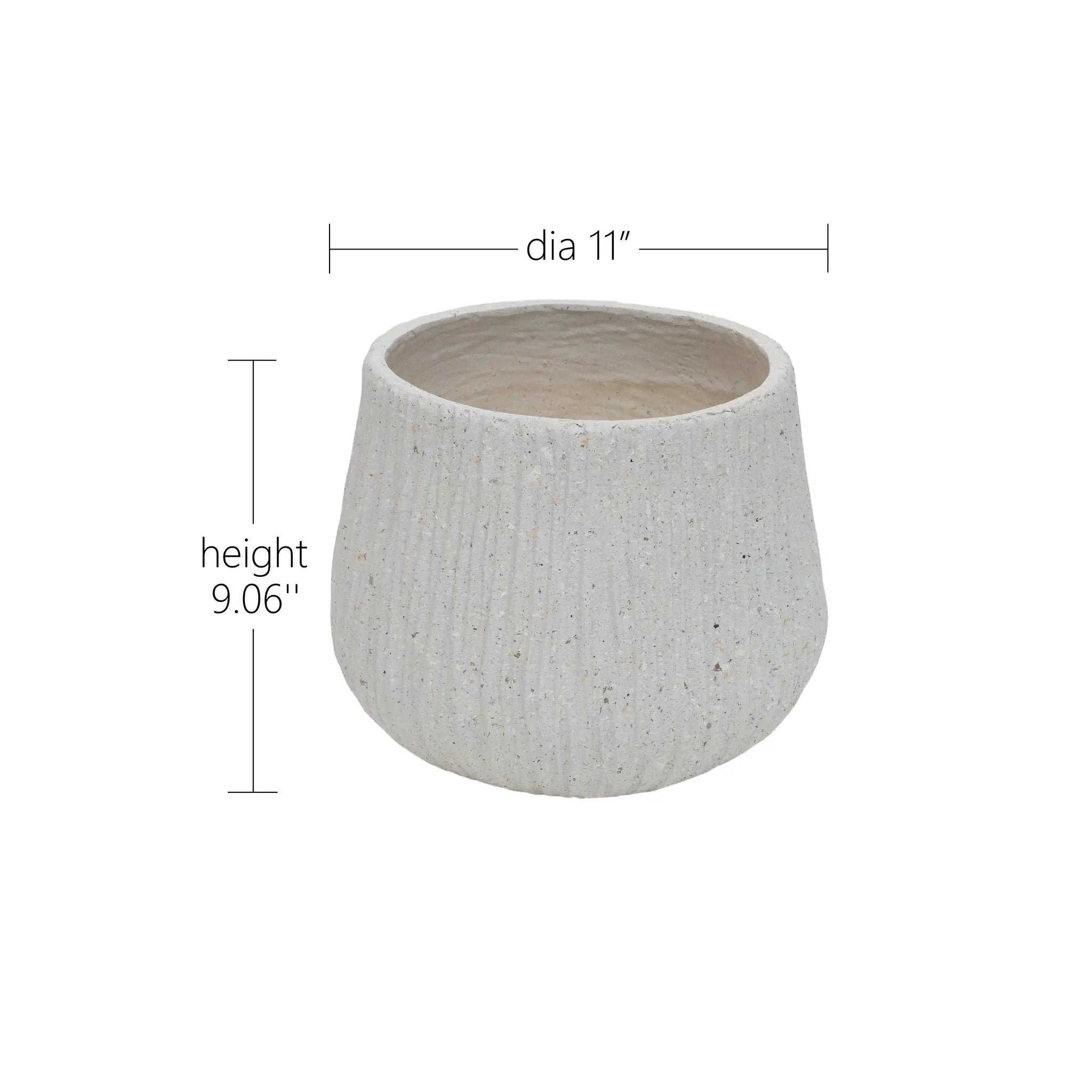 Large Round Planters for Indoor and Outdoor Use by HouseOfZazla