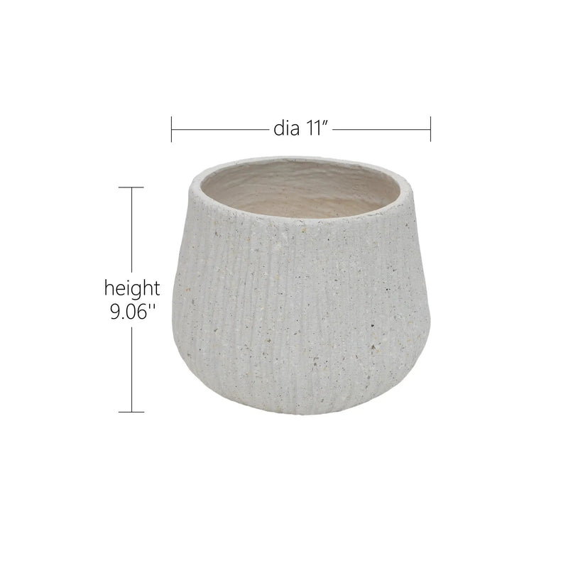 Large Round Planters for Indoor and Outdoor Use by HouseOfZazla