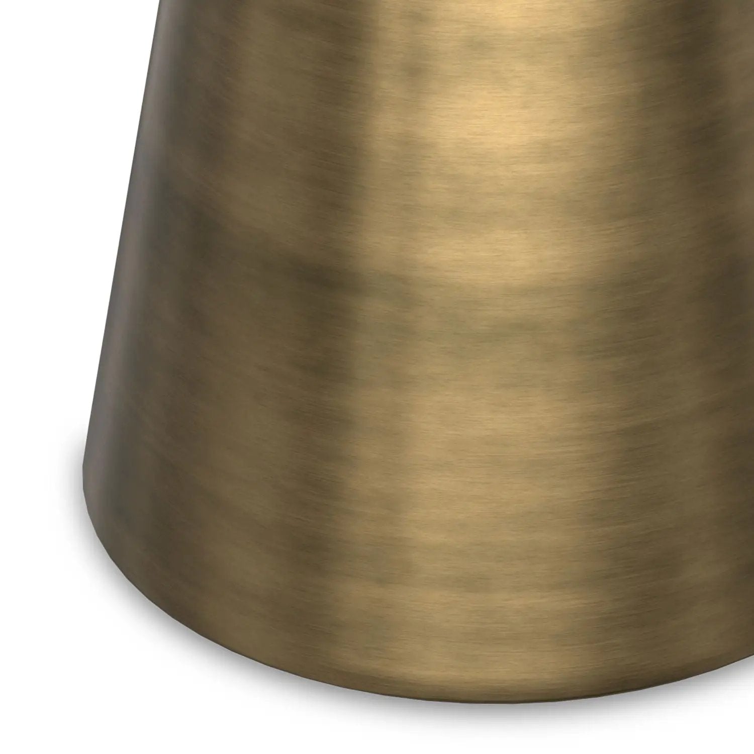 Leyla - Side Table - Antique Brass by HouseOfZazla