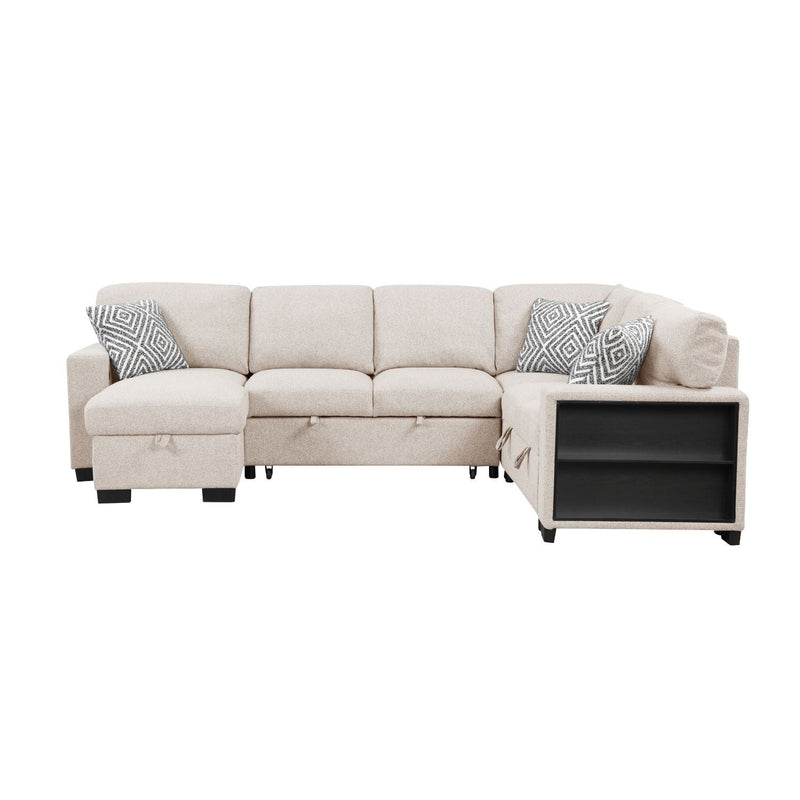 Cairo - Sectional With Pullout Sleeper by HouseOfZazla