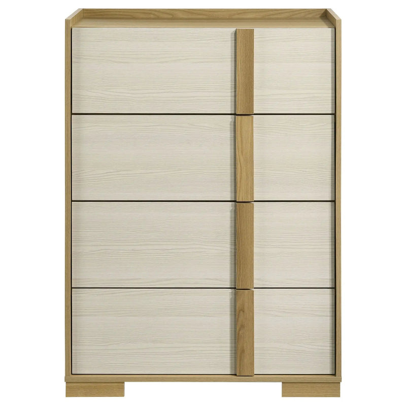 Lincoln - 4 Drawer Chest Of Drawers - Natural