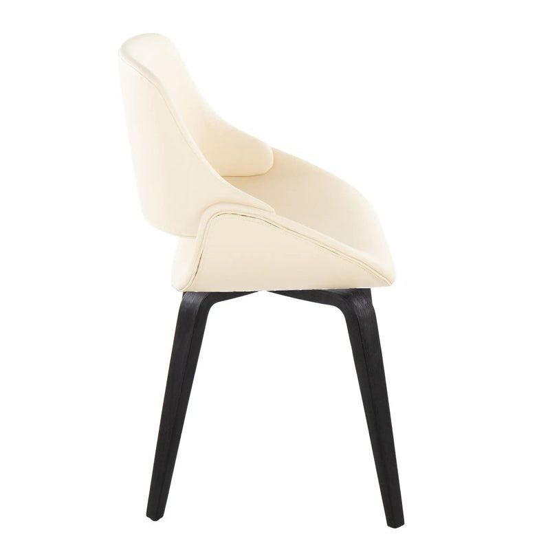 Fabrico - Mid Century Modern Comfortable Design Dining Chair (Set of 2) by HouseOfZazla