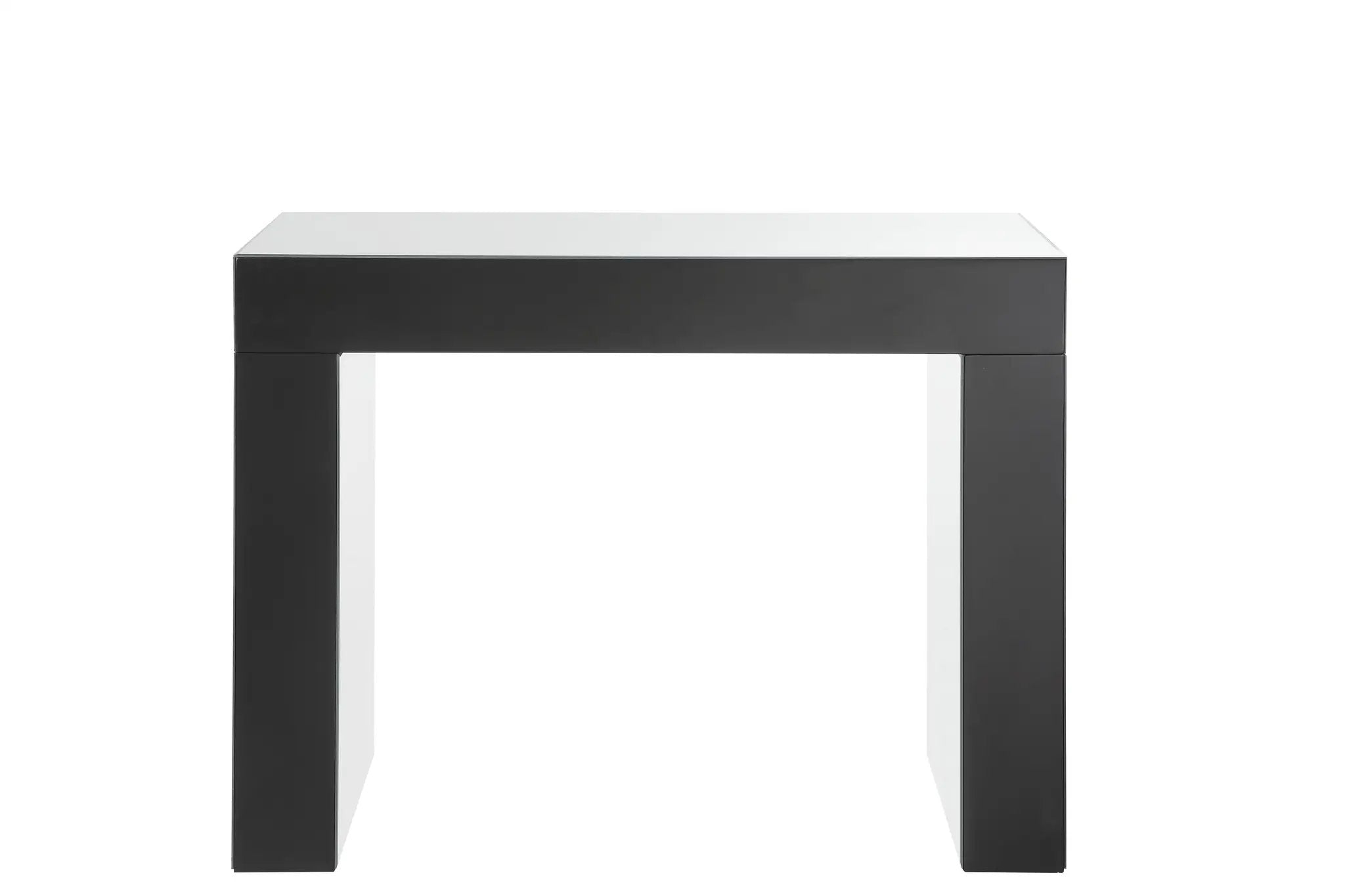 Nysa Mirrored & Faux Crystals Vanity Desk by HouseOfZazla