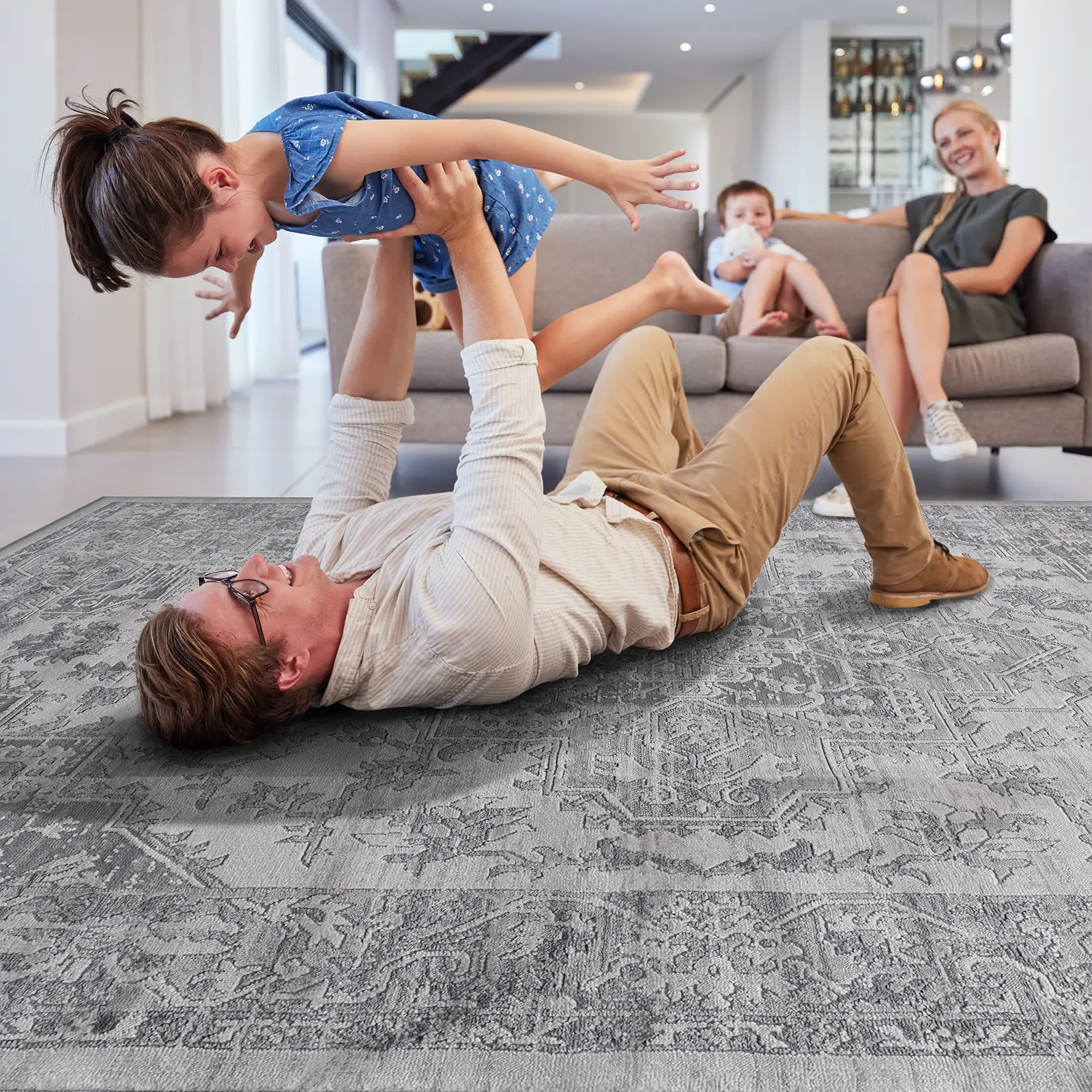 MARFI Collection 2X3 Area Rug by HouseOfZazla