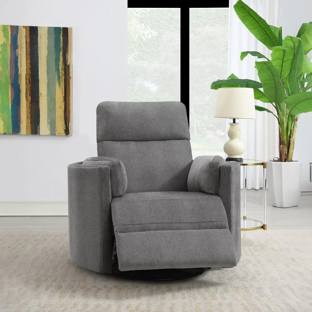 Sagen - Recliner With Swivel & Glider by Unique Piece Furniture