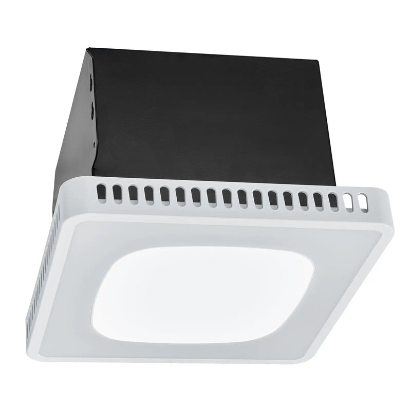 Bathroom Exhaust Fan with Seven Colors RGB Lights and Low Noise by HouseOfZazla
