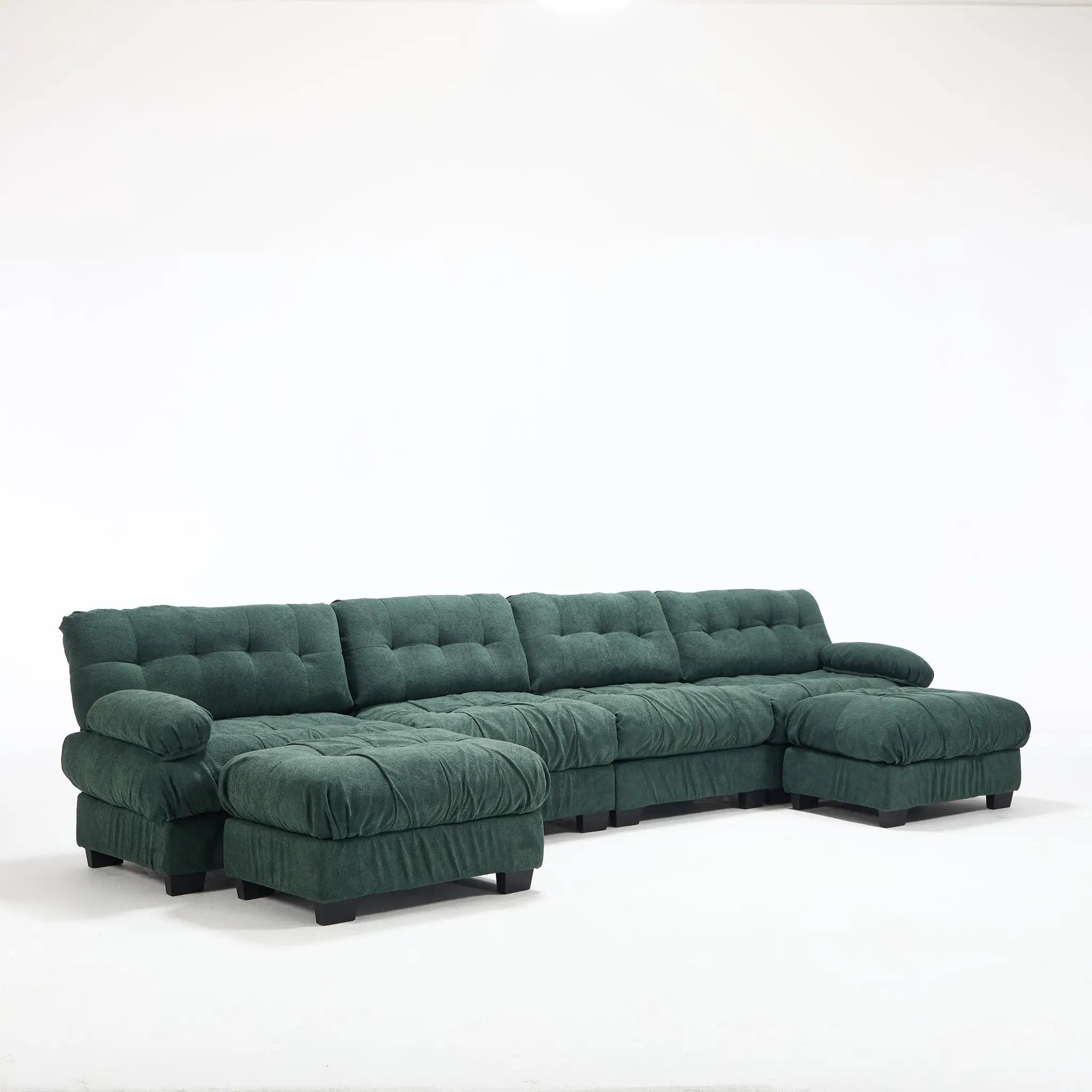 U Shaped Couch Modular Sectional Sofa by HouseOfZazla
