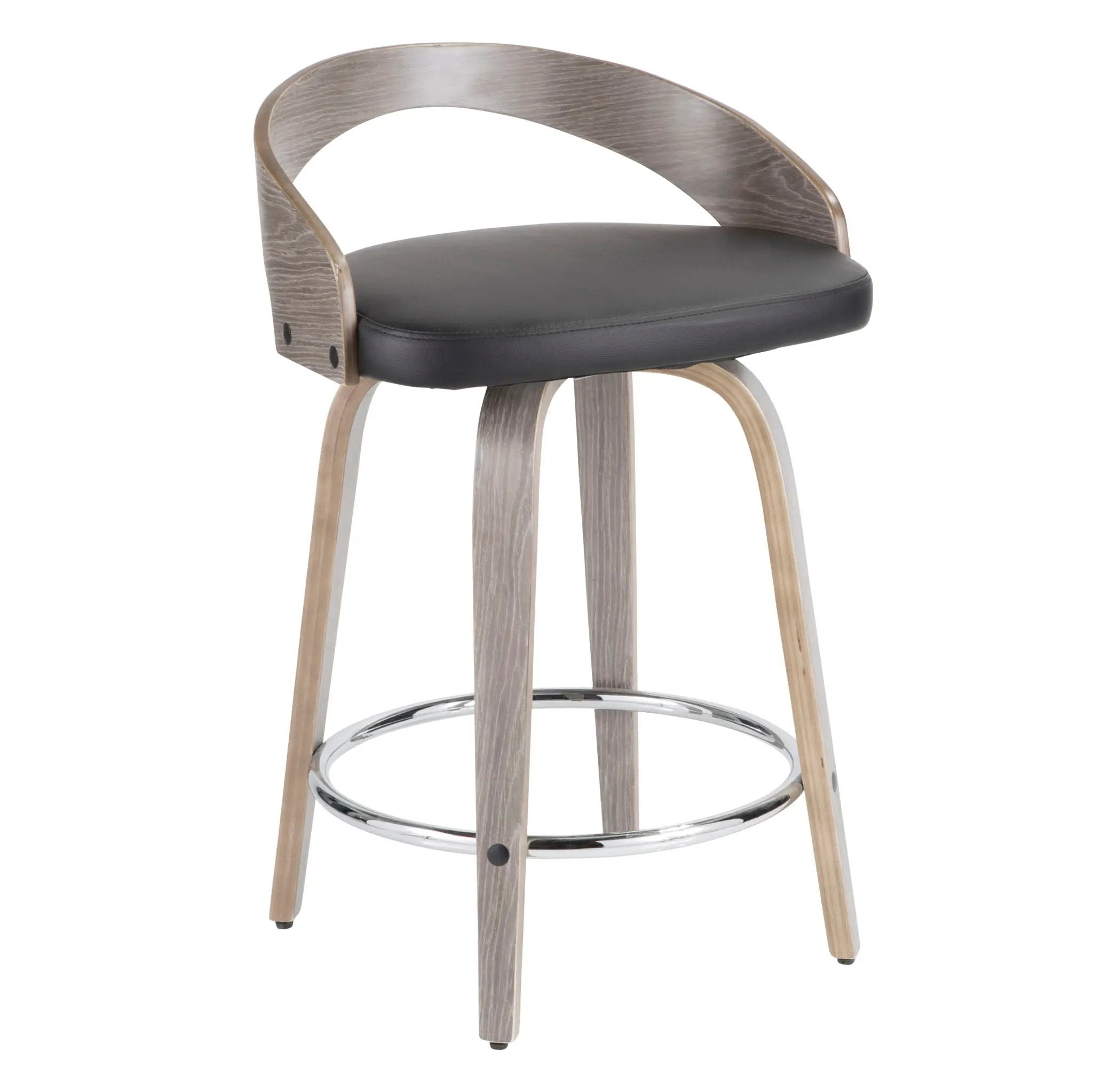 Grotto - Mid-Century Modern Stool (Set of 2) by HouseOfZazla