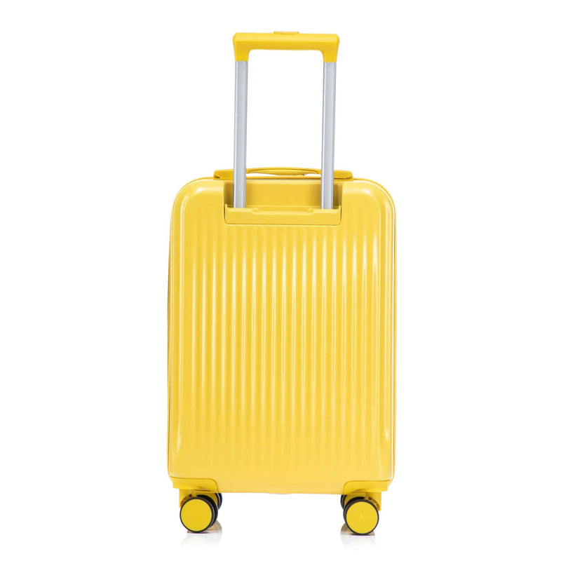 14'/20' 2-Piece ABS Spinner Wheel Luggage Set with Combination Lock by HouseOfZazla