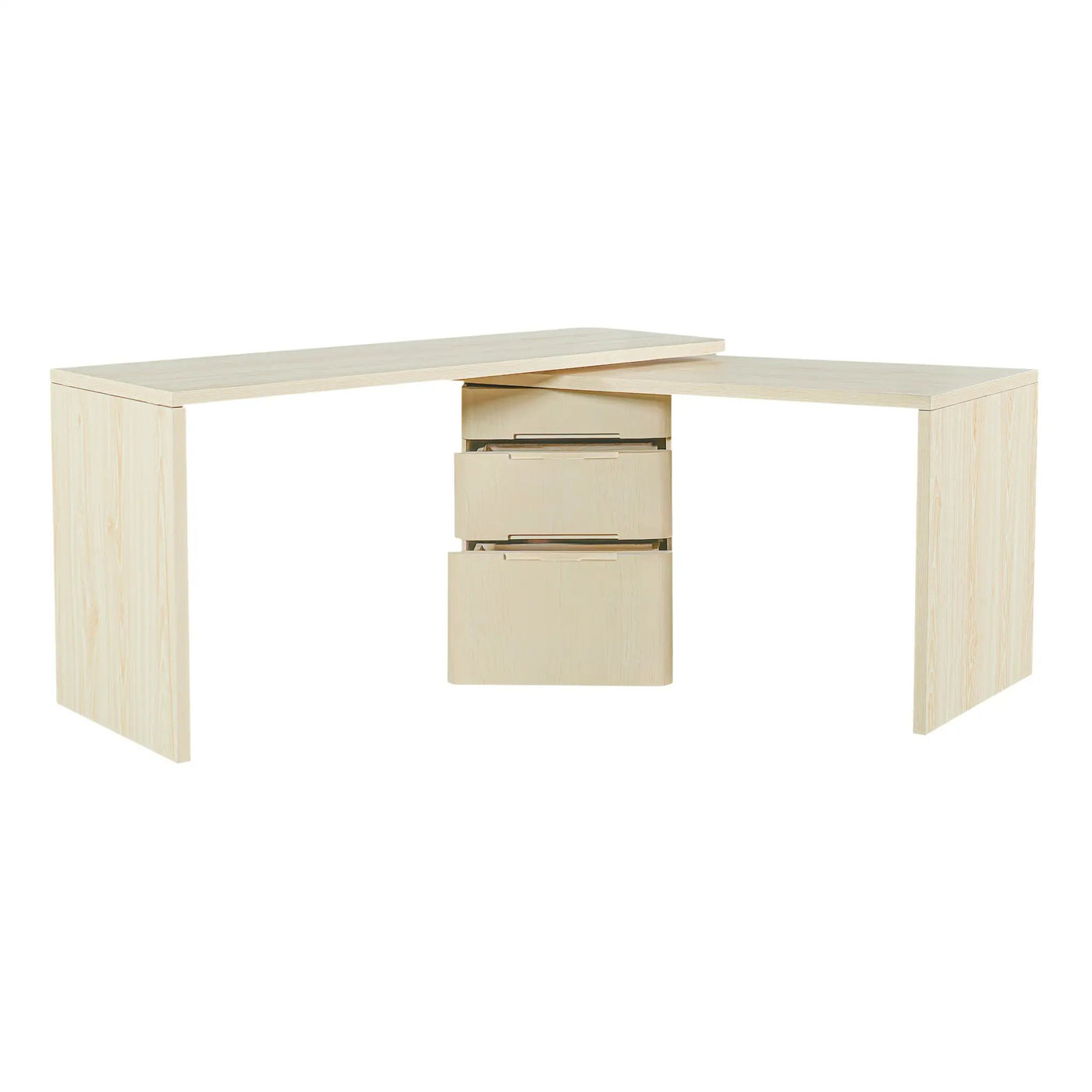 90" Modern L Shaped Desk by HouseOfZazla