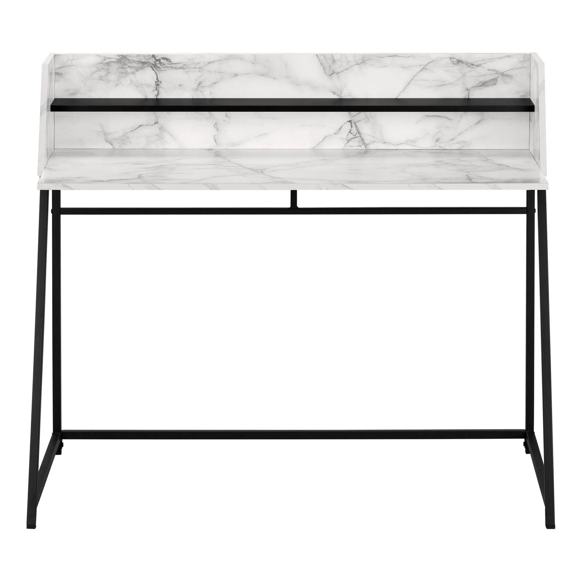Computer Desk For Home Office Laptop, Storage Shelves, Contemporary & Modern by Unique Piece Furniture