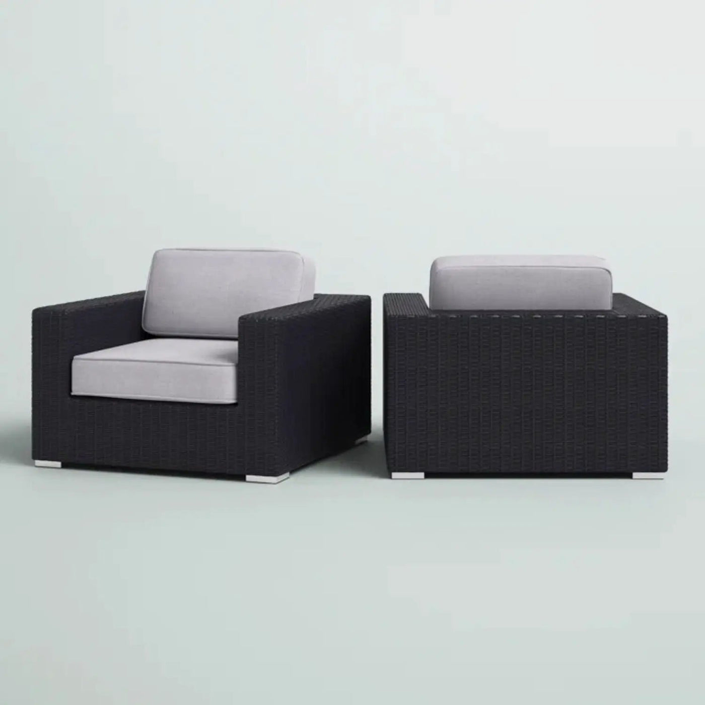 Patio Chair With Cushions Stylish Design by HouseOfZazla