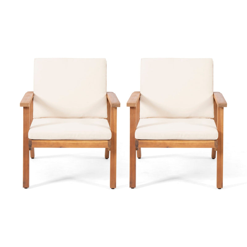 Outdoor Club Chair With Cushion by HouseOfZazla