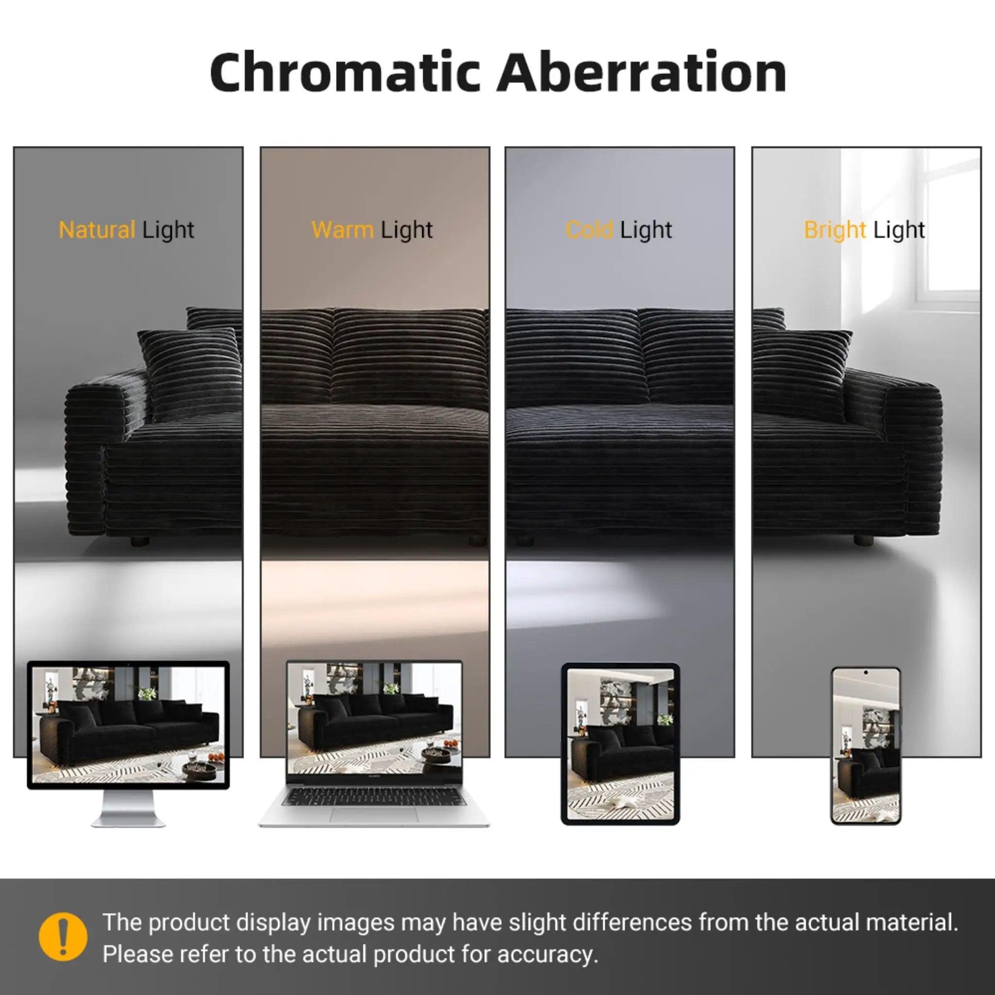 Deep Seat Convertible Sofa With Soft Pillows And Ottomans