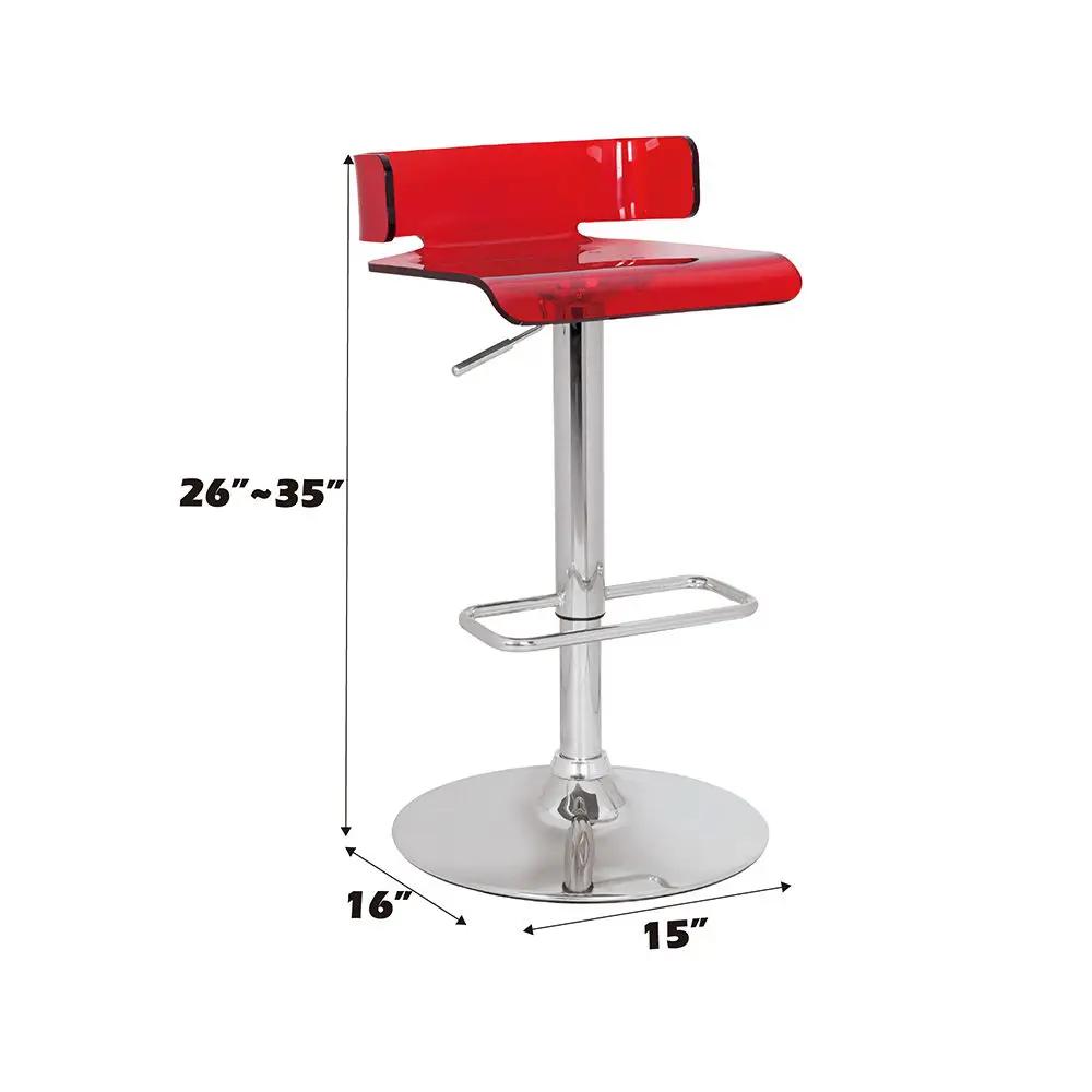 Rania - Adjustable Stool w/Swivel (1Pc) by Unique Piece Furniture