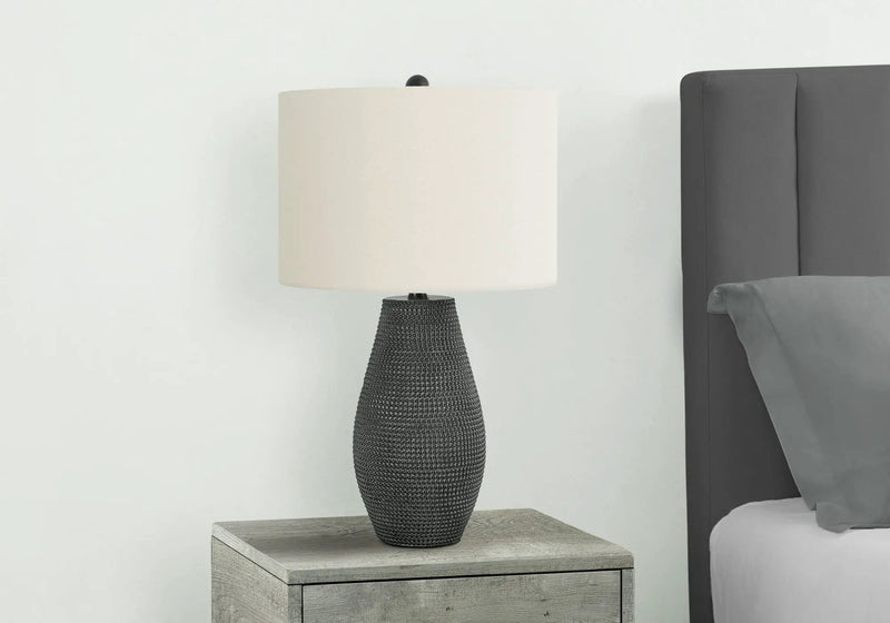 Lighting, Table Lamp, Resin, Contemporary - Black by HouseOfZazla