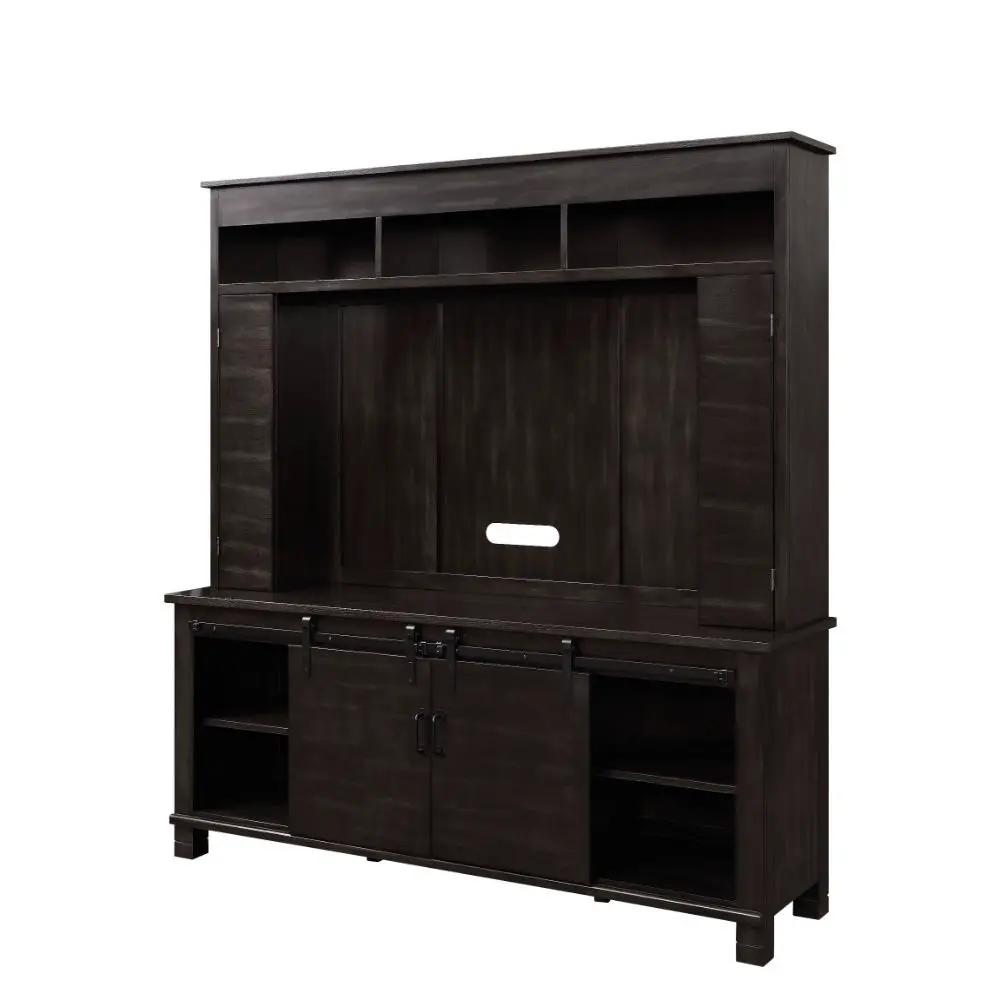 Apison - Entertainment Center (Include 91617Fir) - Espresso by Unique Piece Furniture