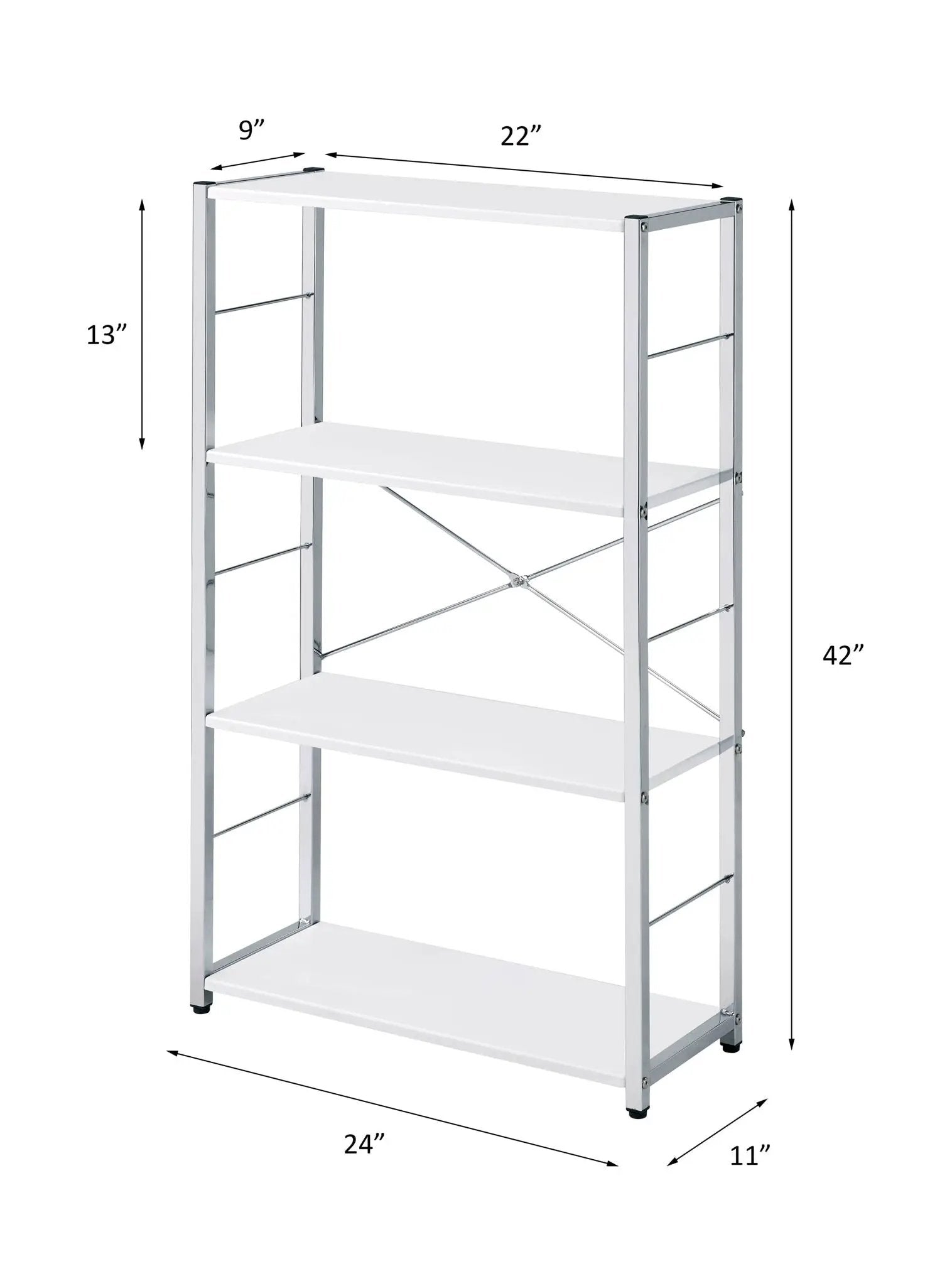 Tennos - Bookshelf - White by Unique Piece Furniture